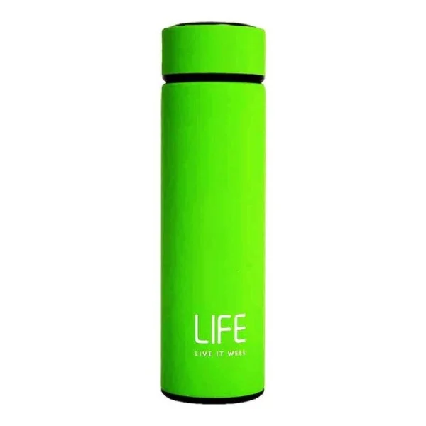 Life Insulated Stainless Steel Water Bottle 500ML - Light Green